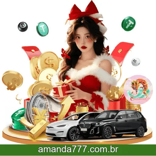 Imagem promovendo download do APK oficial AMANDA777 para Android