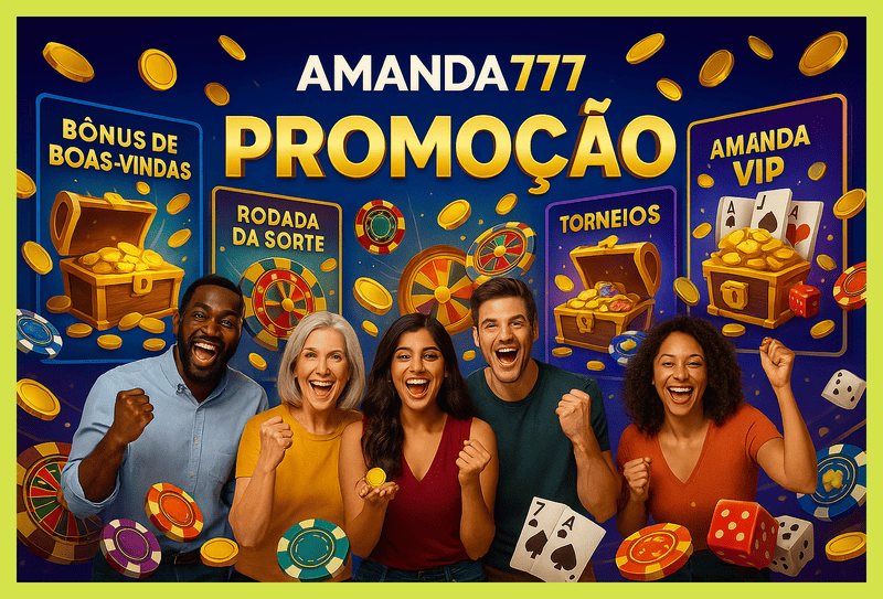 O bônus promocional AMANDA777 é uma ótima maneira de começar sua aventura