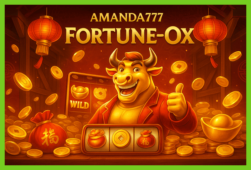 Fortune Ox no AMANDA777 - Aposte Agora e Reivindique Seus Ganhos