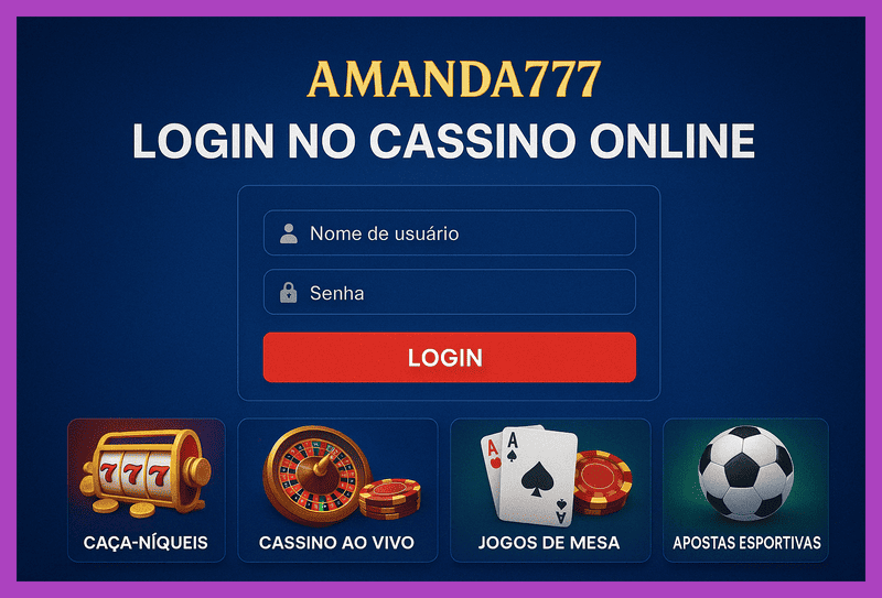 Não Perca tempo, o rRgistro na site AMANDA777